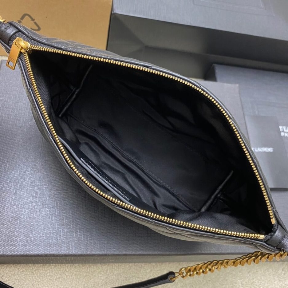 YSL MINI BAG IN QUILTED LAMBSKIN